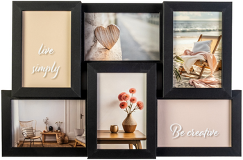 Galeria na 6 zdjęć 10x15 Jork czarna elegancka