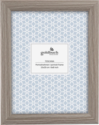 Ramka na zdjęcie 15x20 szarobrązowa szeroka rama