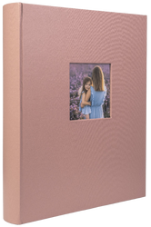 Album tradycyjny Belize, 100 białych stron, jasny róż