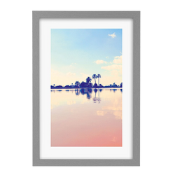 Ramka na zdjęcie 13x18 Styl szara struktura drewna