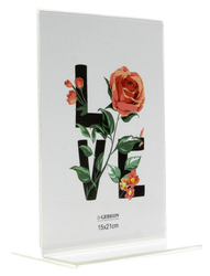 Podstawka plexi 15x21 "typu T" pion