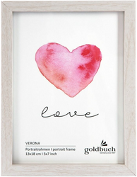 Ramka na zdjęcie 10x15 Verona biała Goldbuch