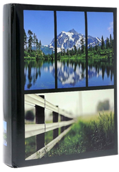 Album kieszeniowy na 300 zdjęć 10x15 podróżniczy czarny