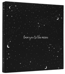 Album nitowany na 500 zdjęć 10x15 ART czarny z gwiazdami