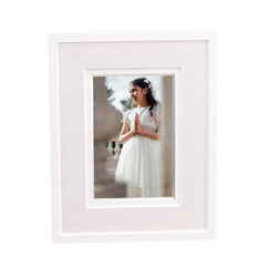 Ramka na zdjęcie 30x40 Velvet biała