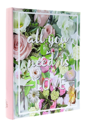 Album kieszeniowy na 200 zdjęć 10x15 kwiatowy