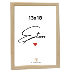 Ramka na zdjęcie wąska 13x18 natural loft 18x13
