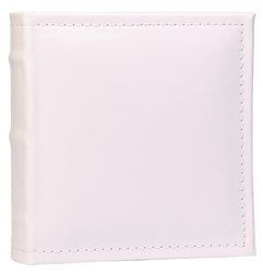 Album kieszeniowy na 100 zdjęć 10x15 Bianco biała ekoskóra