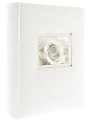 Album kieszeniowy 50 zdjęć 15x21 Love White z okienkiem