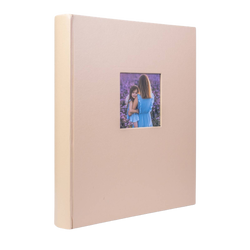 Album na zdjęcia wklejane 100 białych stron Belize Beige