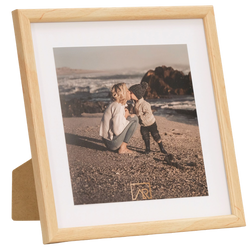 Ramka na zdjęcie, kwadratowa 15x15 naturalny brąz