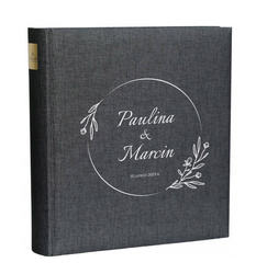 Album Goldbuch 100 stron czarnych SummerTime Black, personalizacja Ślub