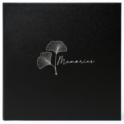 Album tradycyjny na 100 stron ecru Memories czarny