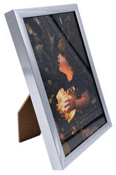 Ramka na zdjęcie 21x29,7 A4 Simple Silver srebrna