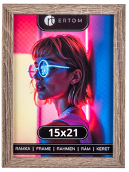 Ramka na zdjęcie 15x21 drewniana ALPINA dąb antyczny