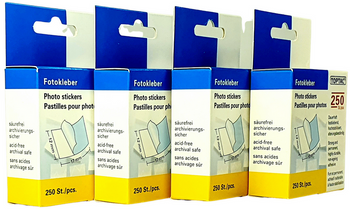 Foto przylepce podklejki zdjęć 250 szt Poldom