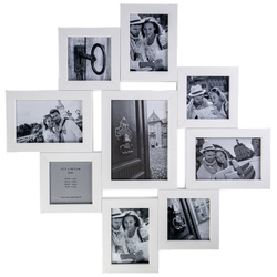 Galeria na 9 zdjęć biała rodzinna drewniana Collage