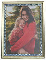 Ramka na zdjęcie 30x40 srebrna elegancka Camila
