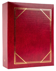 Album kieszeniowy na 304 zdjęcia 10x15 Vinyl bordowy