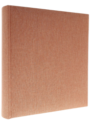 Album tradycyjny 60 czarnych stron Linen orzechowy