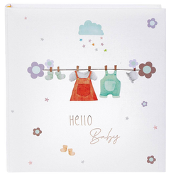 Album tradycyjny dziecięcy 60 białych stron Hello Baby
