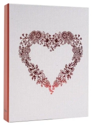 Album kieszeniowy 36 zdjęć 13x18 kwiatowe serce