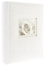 Album kieszeniowy na 300 zdjęć 10x15 biały z okienkiem