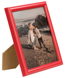 Ramka na zdjęcie, kwadratowa 15x15 czerwona