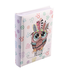 Album kieszeniowy dziecięcy 200 zdjęć 10x15 Sowa