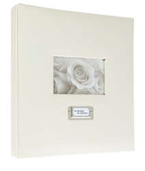 Album nitowany na 500 zdjęć 10x15 beżowy z okienkiem