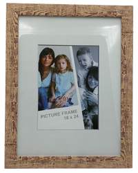 Ramka na zdjęcie 18x24 brązowa marmurkowa Marmo