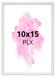 Ramka na zdjęcie 10x15 biała z tworzywa