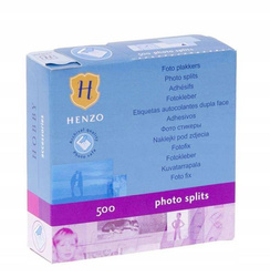 Fotoprzylepce podklejki do zdjęć 500 sztuk Henzo