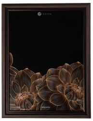 Ramka na zdjęcie 40x50 brązowa szeroka rama Natali