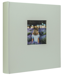 Album kieszeniowy Belize na 200 zdjęć 10x15 delikatna zieleń