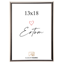 Ramka na zdjęcie 13x18 ciemnoszara Line Style