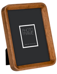 Ramka na zdjęcie 20x25 drewniana brązowa nowoczesna