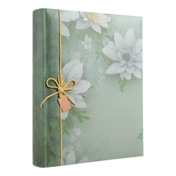 Album kieszeniowy na 300 zdjęć 13x18 Flora Green kwiatowy