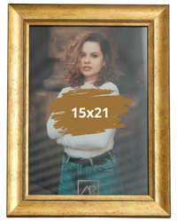 Ramka na zdjęcie 15x21 Sicilia stare złoto Vintage