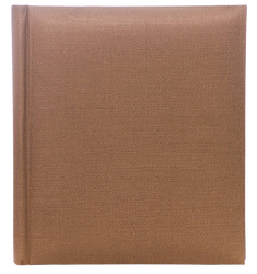 Album klasyczny brązowy faktura płótna 100 stron