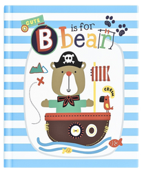 Album kieszeniowy 200 zdjęć 10x15 niebieski z misiem