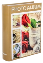 Album kieszeniowy 300 zdjęć 10x15 z motywem kwiatów