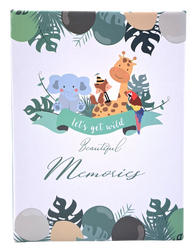 Album kieszeniowy na 304 zdjęcia 10x15 dziecięcy ze zwierzątkami