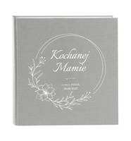 Album tradycyjny 60 stron białe Summertime Grey, personalizacja Dzień Mamy