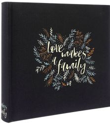 Album kieszeniowy 200 zdjęć 10x15 ART rodzinny czarny