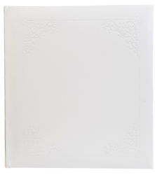 Album tradycyjny 100 stron ecru Fines biała ekoskóra