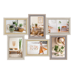 Galeria na 6 zdjęć 10x15 Naturale drewniana rodzinna