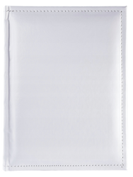 Album kieszeniowy na 100 zdjęć 15x21 biała ekoskóra