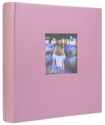 Album Belize na 200 zdjęć 10x15 róż z okienkiem na zdjęcie