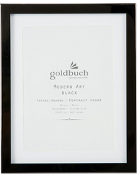 Ramka na zdjęcie 15x20 z passepartout czarna